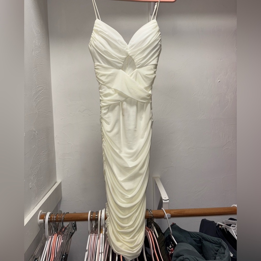 White dress